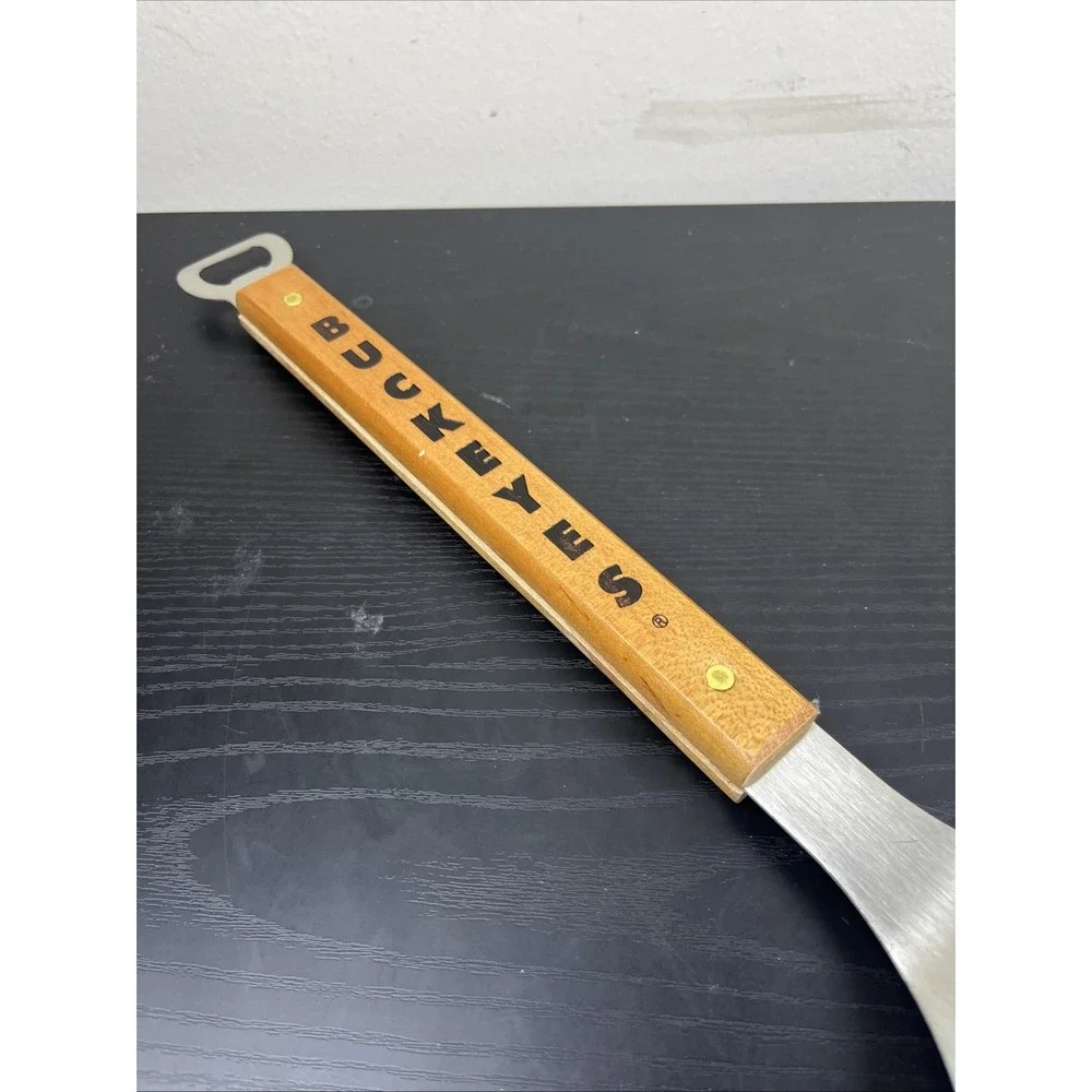 Ohio State Buckeyes Sportula Grill Spatula Bottle Opener Tailgate BBQ Fan